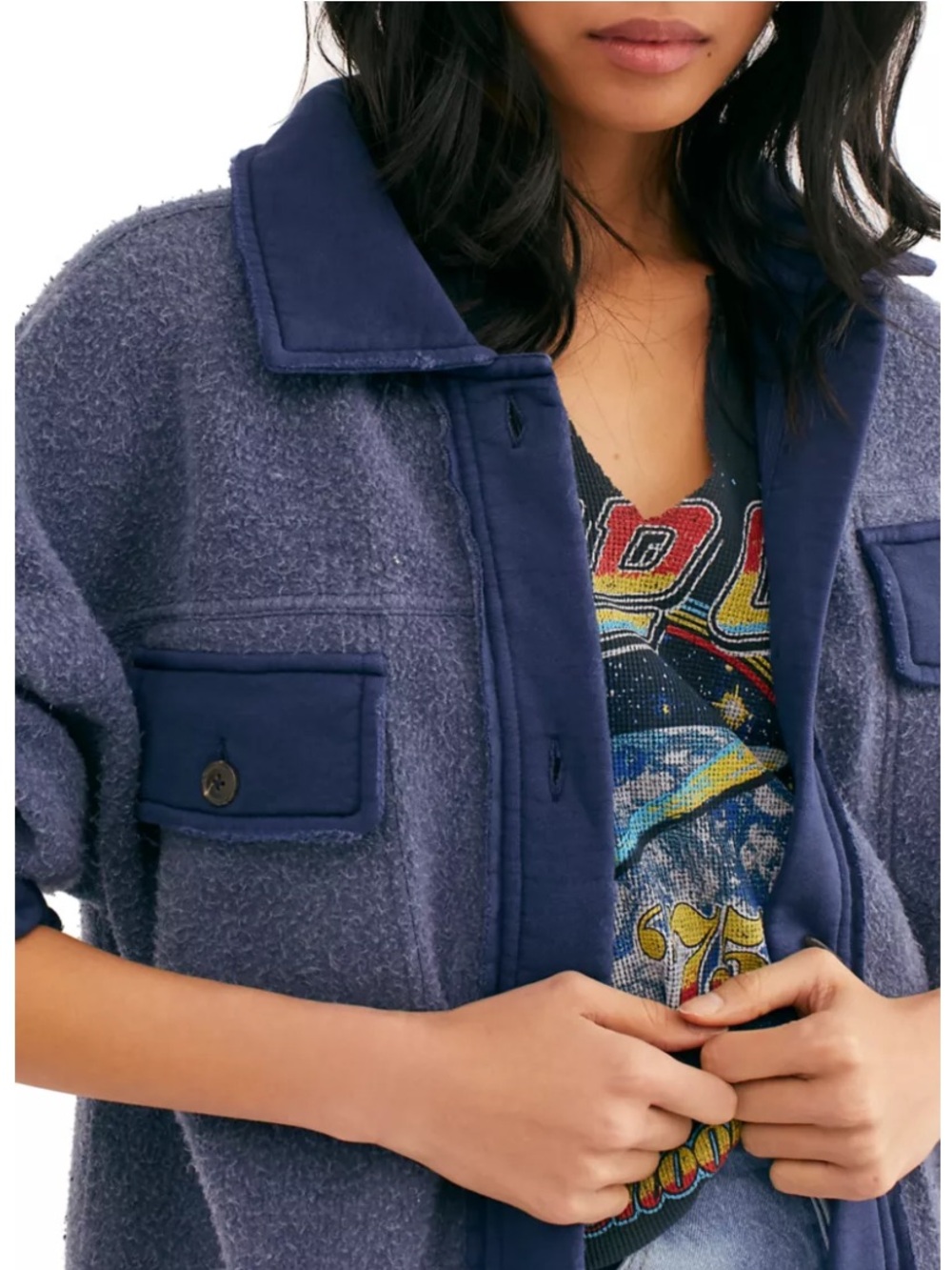 Free People We The Free Ruby Fleece Jacket | Large - Picture 14 of 16